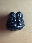 Thai Phra Pidta Three Face Amulet Sacred Buddha Talisman Vintage Rare