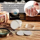 50pc Direct Fit Airtight 40 6mm 1oz American Silver Eagle Coin Holders Capsules