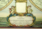 Vintage Early 20th Century   Map Of The World - Blaeu   Gerald Valck - Framed