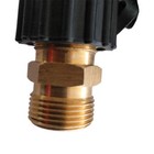 1 4  X 50  3200 Psi  22mm-14 X 22mm-14  Pressure Washer Hose With Coupler