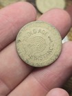 1930s Oklahoma 1 Mill Sales Tax Token Old Age Assistance Fiber cardboard Coin