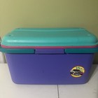 Vintage Eagle Craftstor Sewing Craft Storage Organizer Tote Bin Mix Matched