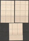 Tokelau Islands 1966 Fiscal Stamps Of New Zealand Surcharged - Blocks Of 4
