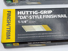 1-1 4  15 Ga  Huttig  da  Style Angled Finish Nails Galvanized 1-box 4 000ct New