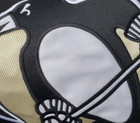      Pittsburgh Penguins Reebok Black Nhl Hockey Jersey Boys Large L
