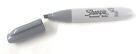 Sharpie Markers 10 Permanent Marker Lot Chisel Tip Slate Gray grey Thick Barrel