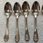 Christofle Silver Plate Coffee Spoon 13 5cm Set Of 6