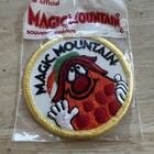 Vintage 1970 s Magic Mountain Amusement Park Patch Souvenir New-in-bag