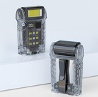 Portable Mini Pocket Led Flashlight Magnetic Usb Rechargeable Torch Work Light