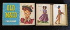 Vintage Whitman Old Maid Card Game Whitman  8996 Complete W box   Instructions