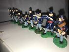 Conte Collectibles Union Set Of  8  Eight  Painted 