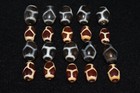 20 Large Ancient Etched Agate   Carnelian Longevity Dzi Bead In Good Condition