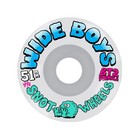 Snot Skateboard Wheels 51mm Wide Boys 99a Clear blue