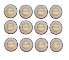 Sg Shield 30 Water Proof Cricket Leather Ball  white  Pack Of 12 Four-piece Ball