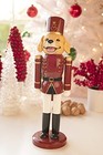 Golden Retriever Nutcracker 14  - Traditional Wooden Holiday D  cor For Christmas