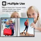Photo Album 8 5x11 Holds 68 Photos  Art Portfolio Binder For 8 5 X 11 Pictures 