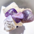 Violet Flame Crystal Healing Set  Archangel Zadkiel  Ascended Master St Germaine