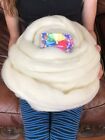 1lb Wool Roving  Wool Roving   Roving  Roving Wool  Shep s Wool  Fiber Spinning 