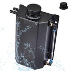 Universal Coolant Overflow Tank aluminum Radiator Overflow Tank coolant 2l