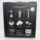 Oak   Forge Deluxe Wet Shaving Kit  Shave  Soap  Cologne With 5 Razor Pack