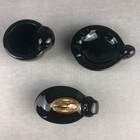 Evans Lighter Ashtray Match Holder Ceramic Smoking Set Vtg Mcm 1950s Magic Lamp