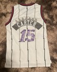 Vintage Nike Toronto Raptors Vince Carter  15 White Jersey Size Large