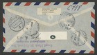 Israel Post Multi-stamp Returned Registered Airmail Commercial Cover Philately