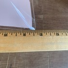 Vintage Pink Glass Ceiling Light Shade 11 5    Square Wheat Design Mcm W  Fixture