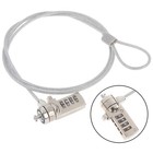 4 Digit Security Password Computer Lock Anti-theft Chain For Notebook Pc Lapt Xn