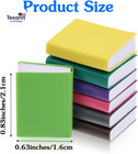 Xindojuz 20 Pcs Miniature Books  1 12 Scale Miniatures Dollhouse Books Assorted