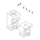 Lippert Replacement Standard Bearing Block Kit For In-wall Slide-outs  Black