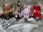 Vintage Pvc Set Of 4 Rare Mint Condition Beanie Babies Originals  New With Tags