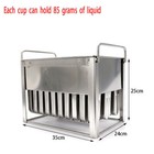 30pcs Stainless Steel Molds Pop Lolly Ice Cream Stick Holder Mold Stick