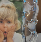 Vintage 1990 s  Mikasa Germany Beautiful Bluebells Glass 6  X 8  Picture Frame