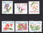 Brazil Wholesale Lot Of 10 Sets Flowers   2176 -2181 Mint Never Hinged Complete 