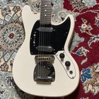 Fresher Fn-281w Mustang Style Vintage Japan Guitar 1970s Rare W Soft Case