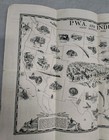 Original Brochure 1940 Pwa In Action Public Works Usa Pictorial Map Vintage 