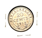 Canada Newfoundland 1912 Twenty Cent Km 17 Vf