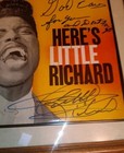 Signed Here   s Little Richard Record Album Cover W  Inscriptions