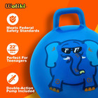 Waliki Toys Blue Jumping Hopper Hop Ball  Ages 10-12  for Teenagers 