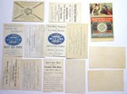 13 Victorian Trade Cards For Sewing And Sewing Thread