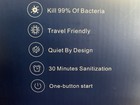 Purepap S500 Cpap Portable Sanitizing Machine White Blue Travel Device