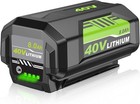 8 0ah Battery 40 Volt For Ryobi 40v Lithium Op40602 Battery With Led   Charger