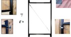 Anti-sag Fence Gate Kit - Heavy-duty Steel Construction  