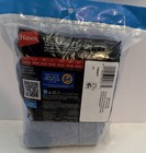 Hanes Men   s Tagless Boxer Briefs 2-pack 3xl Blue black Cotton 7460vt
