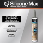 Dap 7079808787 Silicone Sealant  10 Oz  Cartridge  Light Gray  Silicone Base 