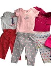 Baby Girl Clothes Bundle Lot 3-6m Ralph Lauren Carters Gerber 12 Piece Terry A