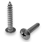 100 Qty  8 X 1  Truss Head 304 Stainless Phillips Head Wood Screws  bcp96 