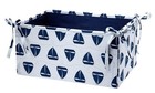 Nautica Kids Separates Sailboats rope Print Nursery Storage  Navy white