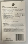 Dritz Package Of 4 D-rings 1 1 4  Gold Nos Crafts